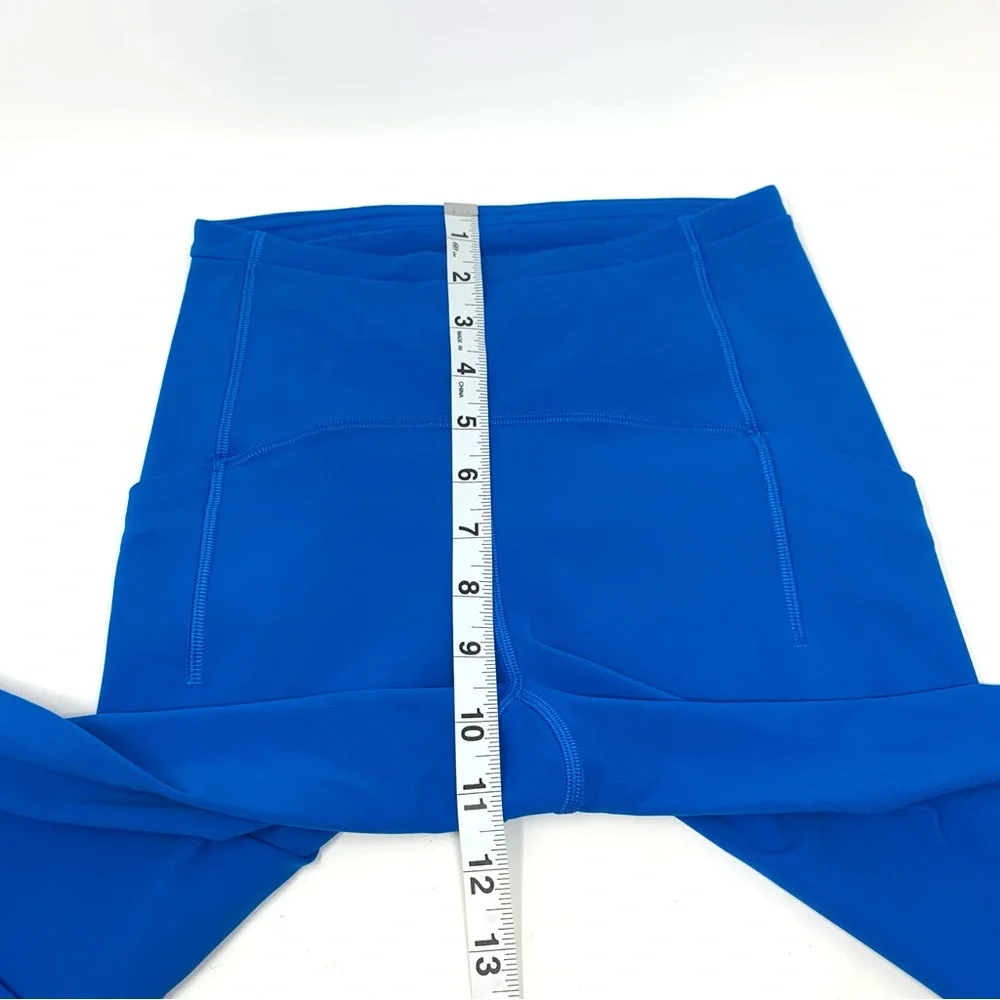 Lululemon Athletica Swift Speed High-Rise Crop 21” Poolside Blue Leggings size 2 - Picture 7 of 14